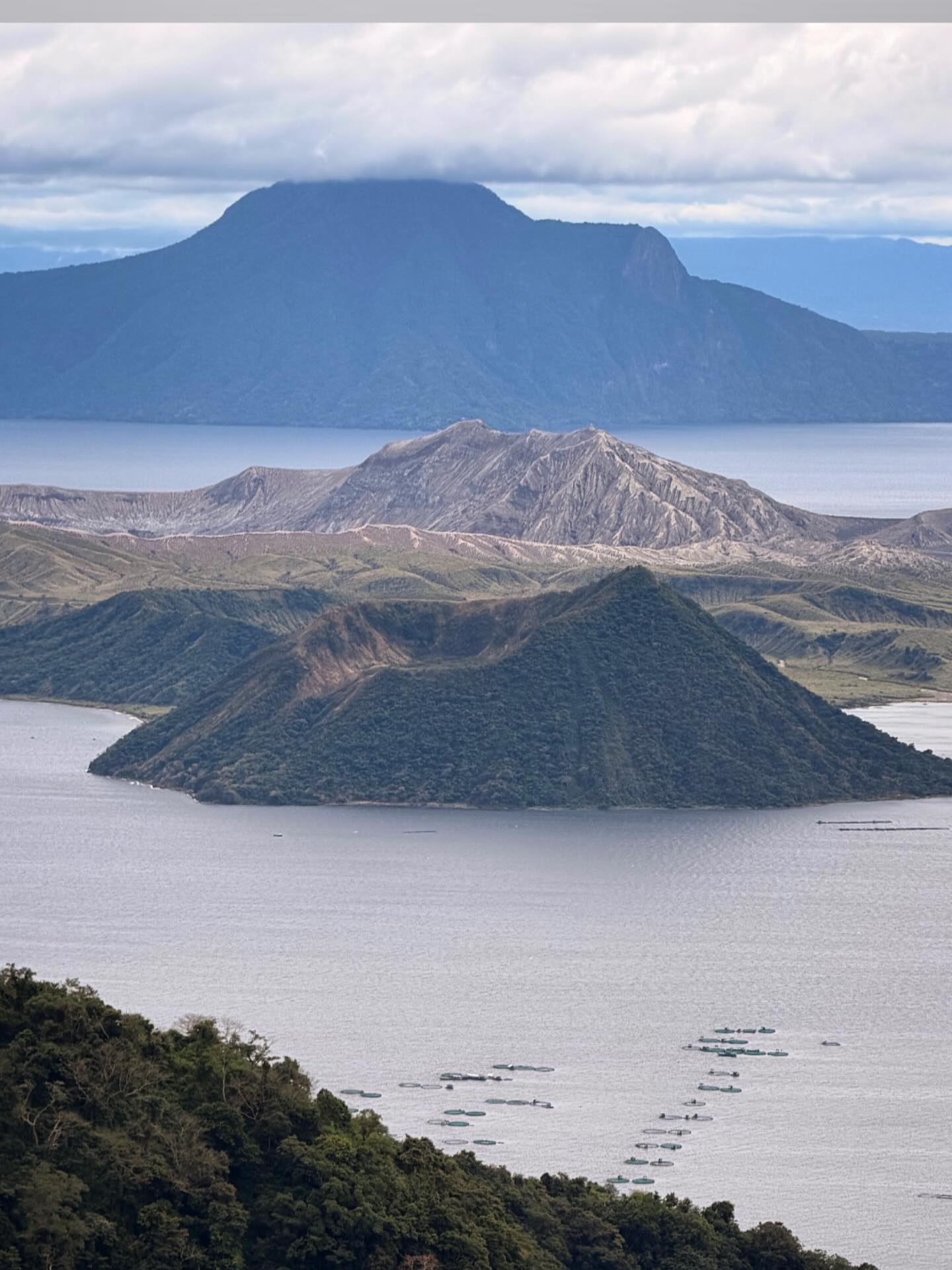 Taal Volcano view